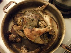 Antibiotic-free, hormone-free roast chicken All-natural Northwind Farms roast chicken