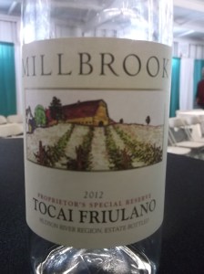 Millbrook's winning 2012 Tocai Friulano