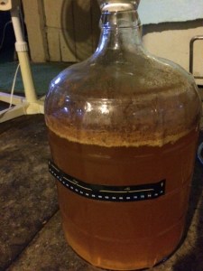 My fermenting cider